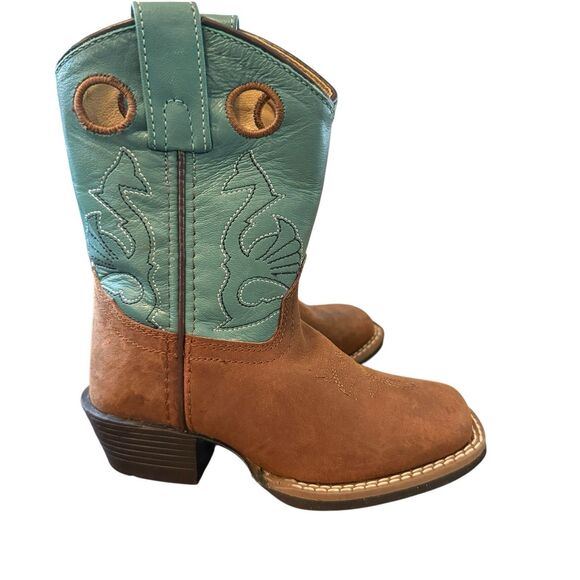 New Masterson Western Cowboy Kids Boots Size 10M  RB2010C Unisex Girls Boys - Picture 1 of 5